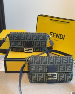 Fendi Canvas Baguette Bag