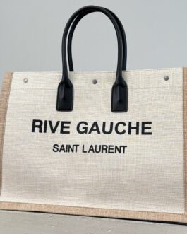 Saint Laurent Canvas Tote Bag