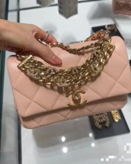 Chanel Chain Crystal Embellished Bag
