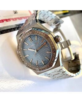 women's watch with gem set bezel