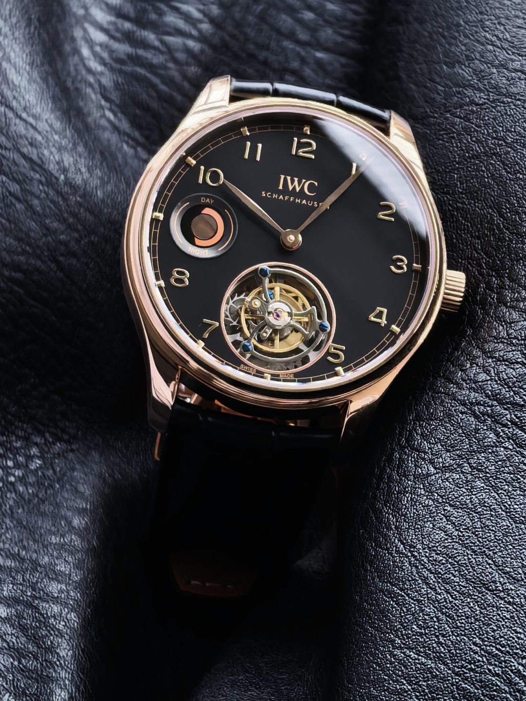 new tourbillon black dial